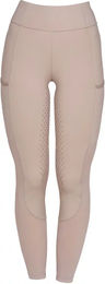 Equestro Reithose Damen Full Grip aus Stoff Beige Größe M – Bild 1 von 1