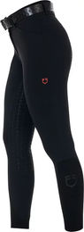 Produktbild von Equestro Reithose Damen Full Grip mit Silikon in Schwarz Größe 38