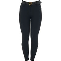 Produktbild von Equestro Reithose Damen Full Grip Schwarz Größe 36
