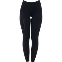 Produktbild von Equestro Reithose Damen Full Grip Schwarz XL