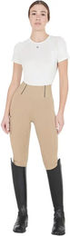 Produktbild von Equestro Reithose Damen mit Full Grip Silikon in Beige Größe L