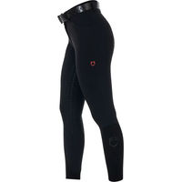 Produktbild von Equestro Reithose Damen mit Full Grip Silikonbeschichtung Schwarz Größe 46