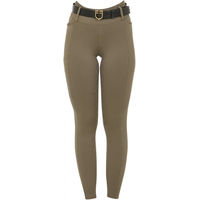 Produktbild von Equestro Reithose Damen Technical Hybrid Winter Braun Beige