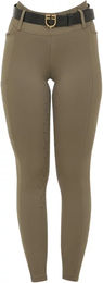 Produktbild von Equestro Reithose Damen Technical Hybrid Winter Braun Beige XS