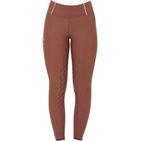 Produktbild von Equestro Reithose Damen Winter Fleece Braun Größe L