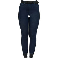 Produktbild von Equestro Reithose für Damen in Denim Blau Größe 44 mit Grip
