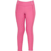 Produktbild von Equestro Reithose für Kinder mit Fleece-Futter Rosa Winter 12 Jahre
