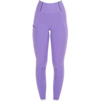 Produktbild von Equestro Reithose für Kinder Sommer Leggings Lila 14 Jahre