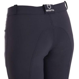 Equestro Reithose für Kinder Unisex mit Gel Antiscivolo in Grau Blau oder Schwarz – Bild 1 von 4