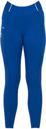 Produktbild von Equestro Reithose für Mädchen mit Full Grip Silikon Grip in Blau
