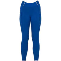 Produktbild von Equestro Reithose für Mädchen mit Full Grip Silikonbeschichtung in Blau