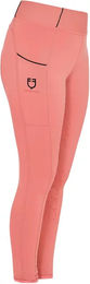 Produktbild von Equestro Reithose für Mädchen mit Full Grip Silikonbeschichtung in Rosa