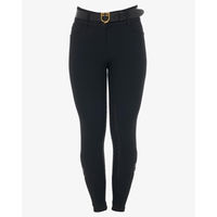 Produktbild von Equestro Reithose High Waist Damen mit Vollgrip in Schwarz