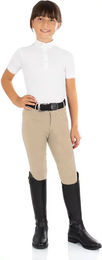 Produktbild von Equestro Reithose Kasumi für Mädchen aus Baumwolle Beige Größe 32 IT