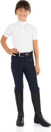 Produktbild von Equestro Reithose Kasumi für Mädchen aus Baumwolle Blau Größe 34 IT