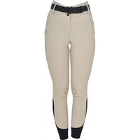 Produktbild von Equestro Reithose Mid Grip Damen Monogram Beige