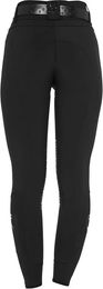 Produktbild von Equestro Reithose Mid Grip Damen Schwarz Größe 44 mit Elasthan