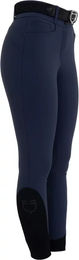 Equestro Reithose Mid Grip für Damen in Blau Größe 40 – Bild 1 von 1
