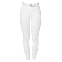Produktbild von Equestro Reithose mit Kniebesatz für Damen in Weiß Größe 40