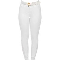 Produktbild von Equestro Reithose mit Kniebesatz für Damen in Weiß Größe 42