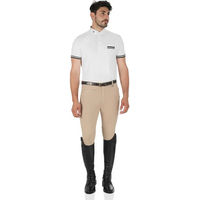 Produktbild von Equestro Reithose Urano für Herren aus Baumwolle Beige Größe 40 IT