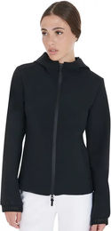 Equestro Reitjacke Damen Slim Fit Softshell Waterproof Schwarz Größe L – Bild 1 von 7