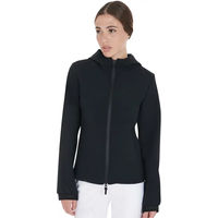 Produktbild von Equestro Reitjacke Damen Slim Fit Softshell Waterproof Schwarz XS