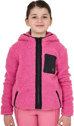Produktbild von Equestro Reitjacke Fleecejacke für Kinder in Rosa Größe 8 Jahre