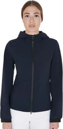 Produktbild von Equestro Reitjacke Full Zip für Damen wasserdicht Blau XL