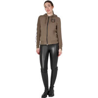 Produktbild von Equestro Reitjacke für Damen aus Baumwolle in Grün Größe XS