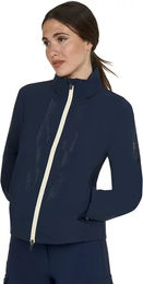 Equestro Reitjacke für Damen aus Nylon in Blau Größe M wasserabweisend – Bild 1 von 1
