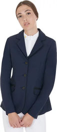 Produktbild von Equestro Reitjacke für Damen aus wasserabweisendem Stoff in Blau Grösse XL