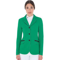 Produktbild von Equestro Reitjacke für Damen Sommer Blau Grün Größe L