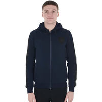Produktbild von Equestro Reitjacke für Herren als Fleece-Winterjacke in Blau Größe S