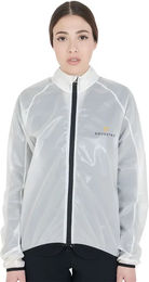 Produktbild von Equestro Reitjacke Unisex wasserabweisend Weiß Transparent