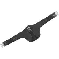 Produktbild von Equestro Reitlatzgurt aus Leder in Schwarz 125 cm