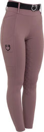 Equestro Reitleggings Damen Full Grip in Beige oder Beere Größe S – Bild 1 von 1