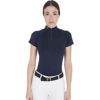 Produktbild von Equestro Reitpolo Damen Blau Größe M