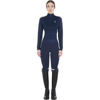 Produktbild von Equestro Reitshirt Baselayer für Damen in Blau Größe M