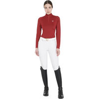 Produktbild von Equestro Reitshirt Baselayer für Damen in Rot Größe M