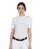 Produktbild von Equestro Reitshirt Damen aus Baumwolle Weiß XS