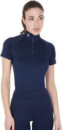 Produktbild von Equestro Reitshirt Damen Blau Größe S
