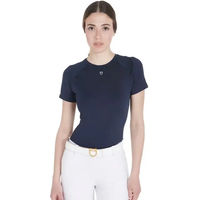 Produktbild von Equestro Reitshirt Damen Blau XL