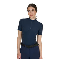 Produktbild von Equestro Reitshirt EO Polo 261 Damen Blau