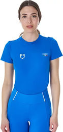 Produktbild von Equestro Reitshirt für Damen in Blau Größe S