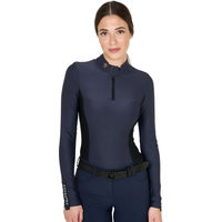 Produktbild von Equestro Reitshirt für Damen in Blau Grösse XS