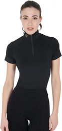 Produktbild von Equestro Reitshirt für Damen in Schwarz Größe M