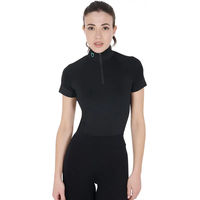 Produktbild von Equestro Reitshirt für Damen in Schwarz Größe S
