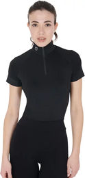 Produktbild von Equestro Reitshirt für Damen in Schwarz Größe S