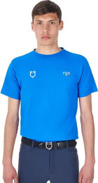 Produktbild von Equestro Reitshirt für Herren in Blau Größe L
